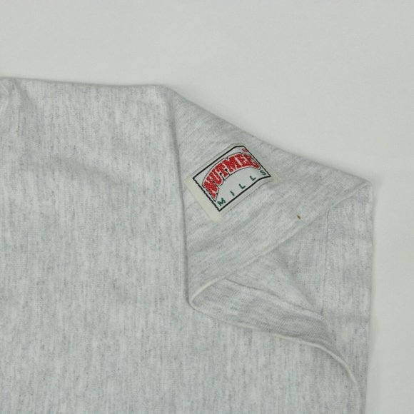 VTG 90s Notre Dame Fighting Irish Founded 1842 Nutmeg Shirt Gray Men Extra Large - Picture 4 of 8